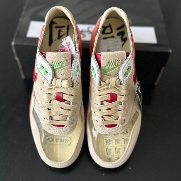 Nike CLOT x Air Max 1 'Kiss of Death' 2021 - Picture 12 of 16